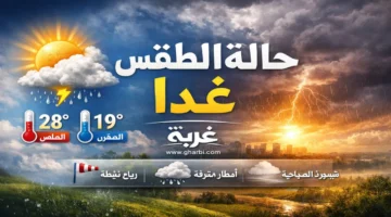 طقس مصر الاثنين يتضمن انخفاض درجات الحرارة إلى 4 درجات ببعض المناطق